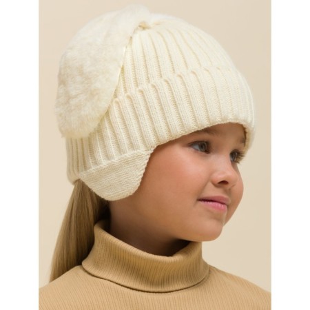 Children's hat, size 53-54, dairy color-1