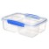 Container rectangular four -section, 1.74 liters