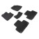 3D mats for Volvo XC-90 II, 2014-n, black, set