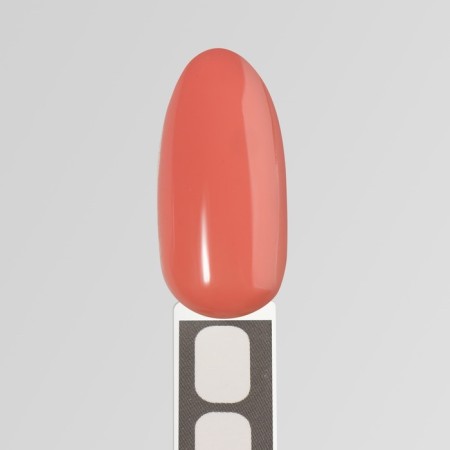Camouflage base for nails, 3 phase, 8ml, LED/UV, coral color (018)-10