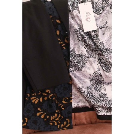 Female jacket, size 44, black color-15