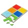 Squares Nikitin 2 level (2 pcs.), 12 squares