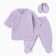 Kit for newborns, lilac color, height 56 ​​cm