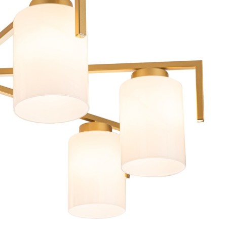Lamp on the ESCADA rod, 1142/7p Gold. 7x60W, e27, 700x700x270 mm, color gold-2