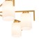 Lamp on the ESCADA rod, 1142/7p Gold. 7x60W, e27, 700x700x270 mm, color gold