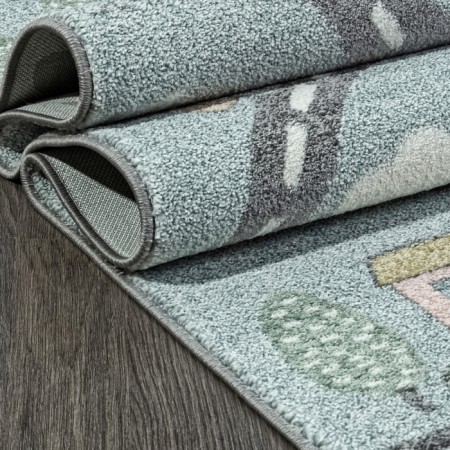 Rectangular carpet Merinos Sofit, size 80x150 cm, Multicolor color-3