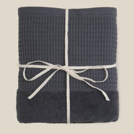 Trure -colored towel SL Home: Waffle "Grig Sandre" 100x180 cm, 100% cotton, 490 g/m2-14