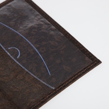Passport cover, brown color-4