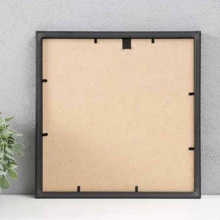 Photo frame Plastic "Mira" 25x25 cm black (plastic screen)-2