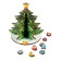 New Year! Model made of wood "Fir tree team. New Year's jewelry "