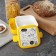 Lunch box two-level "cats" compartments of 0.4 liters