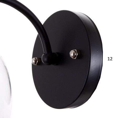 Bra 2073/1 E27 40W Black 17x13x20 cm-4