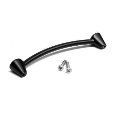 PC174BL handle, m/o 128 mm, black color-4