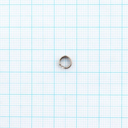 Clothing rings "Volzhanka" 517 Split Ring No. 0.8 x 4.5, test 5 kg, 10 pcs-1