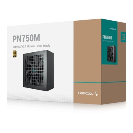 DEEPCOOL PN750M Gen.5 80+ Gold (20+ 4pin) APFC 120mm FAN 8XSATA RTL power supply-9