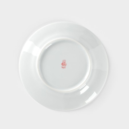 A set of porcelain dishes "Bees", 3 objects: mug 200 ml, salad bowl 350 ml, fine plate d = 16.5 cm, MIX drawing-6
