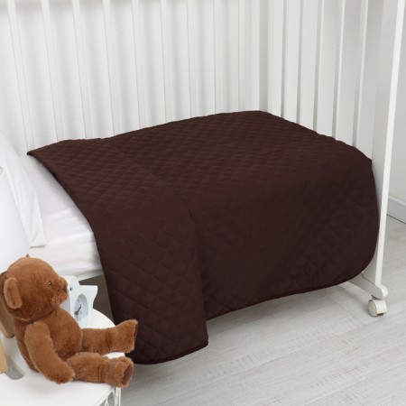 Cover 100x150cm, Chocolate, Polisatin, 80 g/m, PE 100%-1