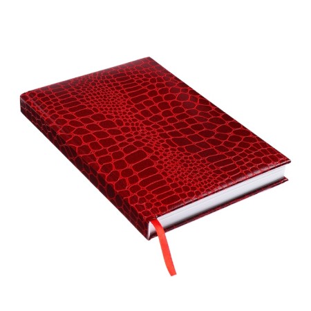 Dated diary 2025, Devente. Flag, Attomex. Arkona, solid cover of boomvinyl with foam, liesse, block 70 g/m2, red-2