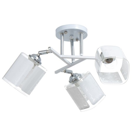 Iris chandelier 3he27 40W Belo-chromium 50x50x27 cm Bayerlux