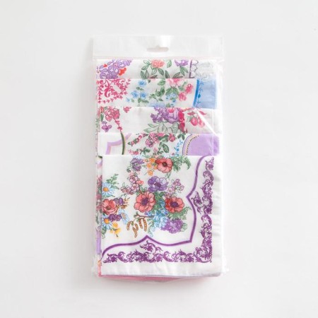 Sanding Women's Ethel "Summer Day" 30*30 cm, (set 12 pcs), Fig. Mix, 100% cotton-7