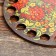 Harvesting "Khokhloma", bottom plywood 3 mm, 10 cm, d = 9mm