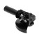 Tundra drill nozzle, angular grinder, 125 mm, trihedral shank