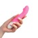 Vibrator with stimulation of the point G, realistic shape, 17.2 × 4 cm, pink