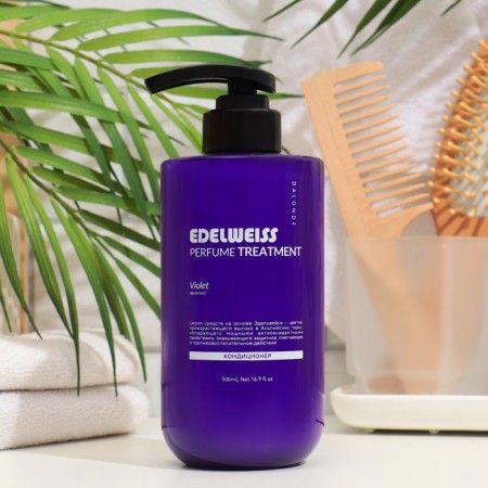 Conditioner for dry and weakened hair Edelweiss Dalonde Violet Moisturizing, 500 ml