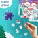 Puzzle luminous "snowmen", 72 details