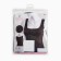 T -shirt female, black color, size 44 (m)
