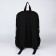 School textile “anime” school, 46x30x10 cm, vertical pocket, black color, white