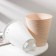 Kashpo for flowers with an insert "Valencia", 5.2 l, pearl color