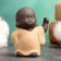 Figure "Buddha", 3x6 cm, mix