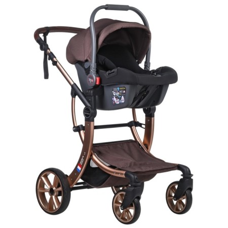 Auto-lover for a stroller Farfello Aimile KS-2150/A, group 0+ (0-13 kg), chocolate color-7