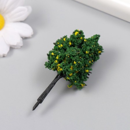 Artificial plant for creativity plastic "Cassia" 8 cm-1
