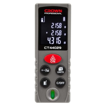 Laser rangemaker Crown CT44029, 60 m, sight, ± 2 mm, 650 nm-1