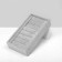 Stand for rings 7 stripes, phlock, 10 × 10.5 × 18 cm, color gray color