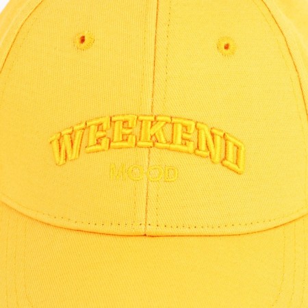 Women's cap widekend, yellow color, rr 56-5