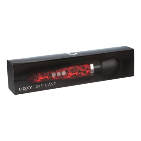 Vibration massager Doxy Die Cast, 37 cm, roses-1