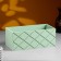 Wooden Kashpo "Hellas Big, Glass", 25 × 12.5 × 10 cm olive
