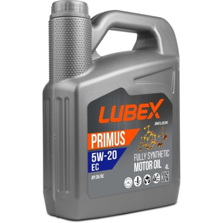 Motor oil Lubex Primus EC 5W-20 SN+RC GF-5, synthetic, 4 liters