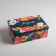 A set of boxes 3 in 1, gift packaging, “Flower”, 26 x 17 x 10–32.5 x 20 x 12.5 cm