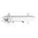 Denzel XCE-1000, 15 m², 1000 watts, convector, white