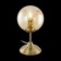 Table decorative lamp Citilux "Tommy" CL102813 15x15x28 cm, 1x40W, E14, brown color