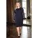 Women's dress, size 54, blue color