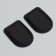 Shoes for shoes, adhesive base, 8.3 × 6.5 cm, steam, black color