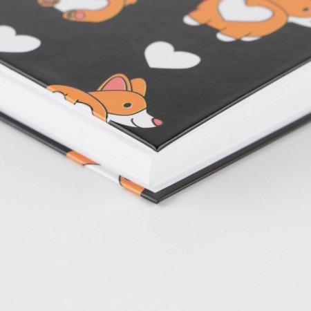 Corgi sketchbook A6, 80 l, 100 g/m-4