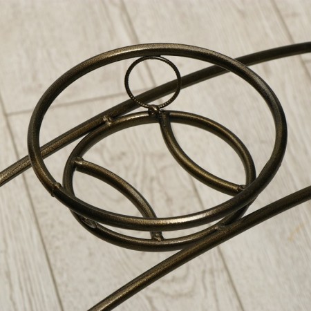 Flower stand, floor, 3 pots, d = 14 cm, bronze, "arch"-1