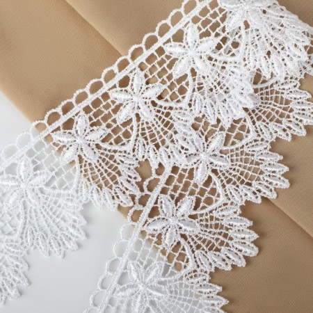 Lace Hipure, 49 mm × 11 ± 1 m, white color-1
