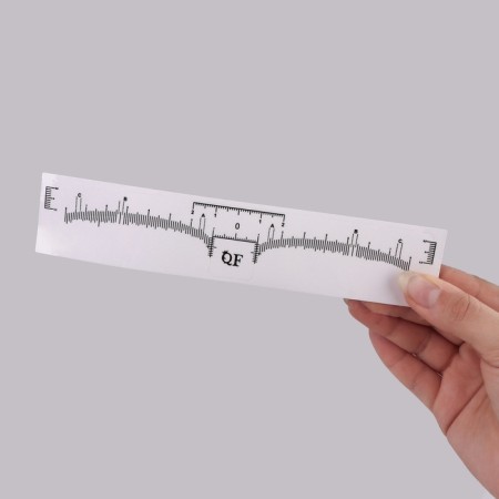 Stencils - stickers for eyebrow decoration, set - 10 pcs-3
